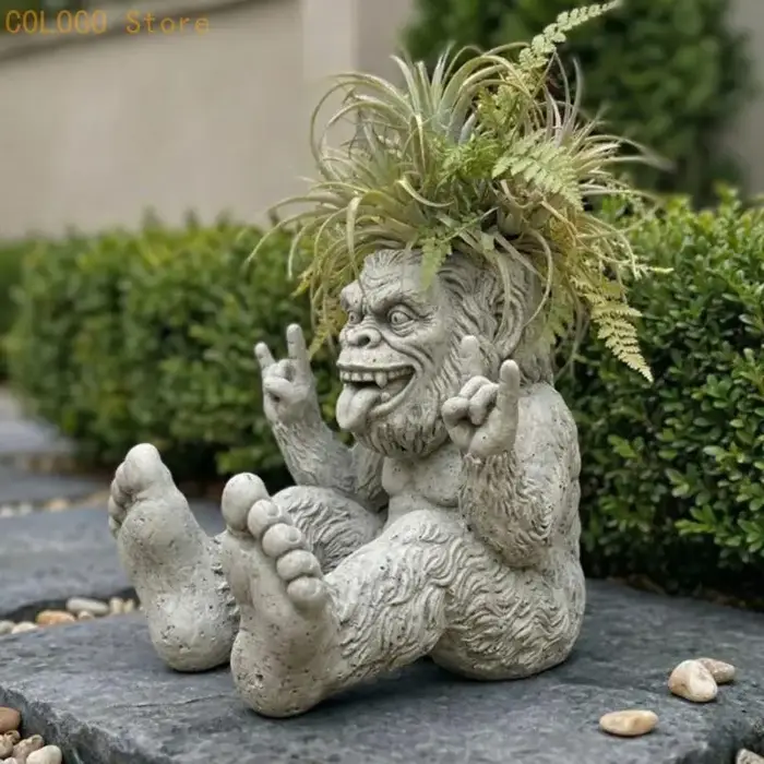 Pots plantes succulentes pour intérieur extérieur, Pots plantes succulentes Bigfeet D0LD