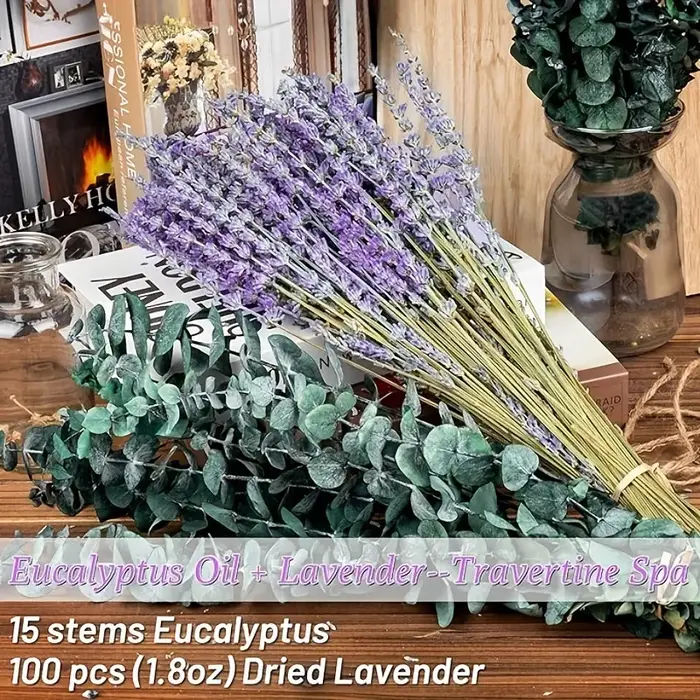 Bouquet de fleurs séchées naturelles