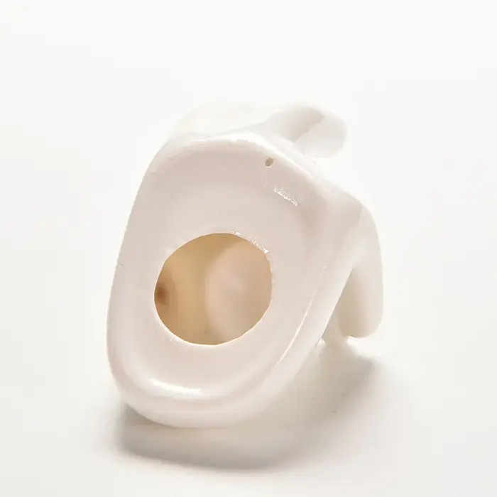 Plante à Air en céramique et porcelaine blanche