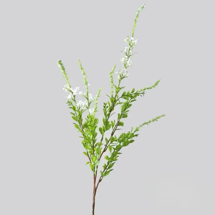 Assy enge-Fausse fleur verte artificielle, plantes vertes, décoration de la maison, simulation flora