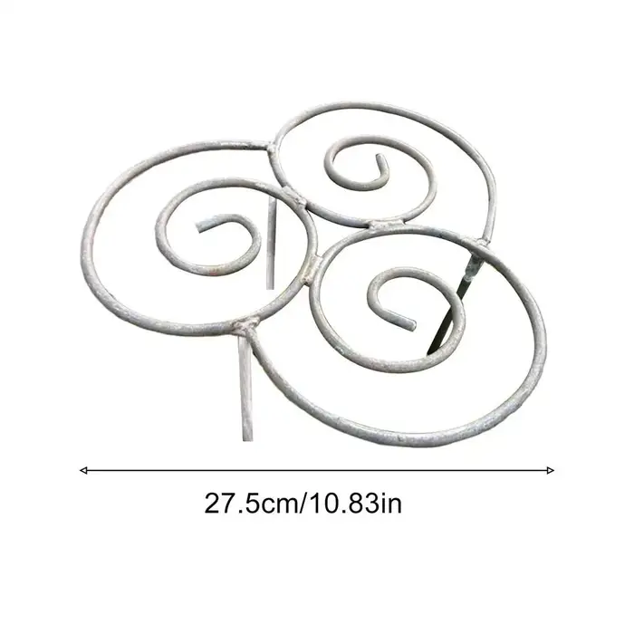 Structure de support robuste en métal pour plantes, idéale pour la culture des fruits et légumes de