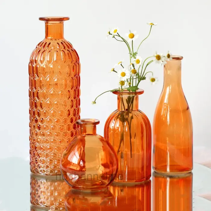 Vase en verre pour décoration de salon