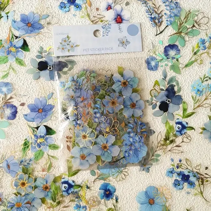 40 pièces itinérant rêves Vintage INS fleur plante autocollants décoratif bâton étiquettes journal Album fait à la main matériel de Scrapbooking