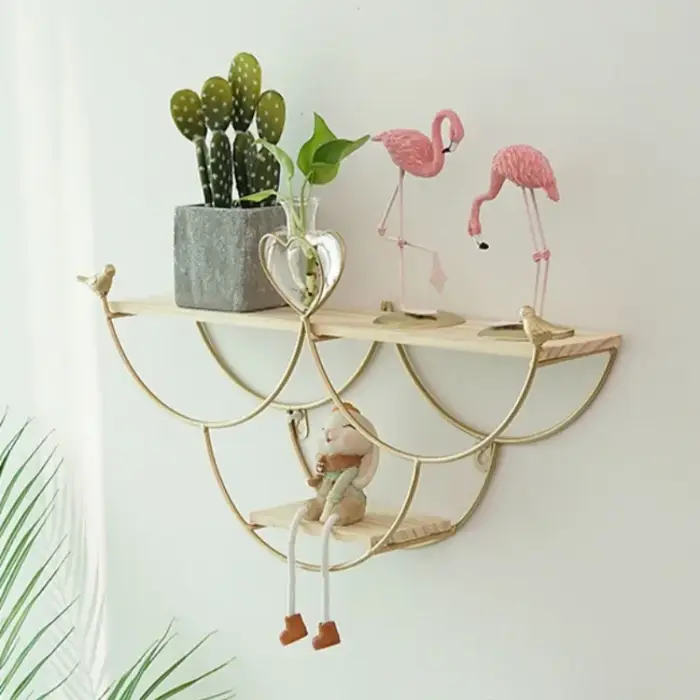 Étagère murale flottante pour plantes en pot