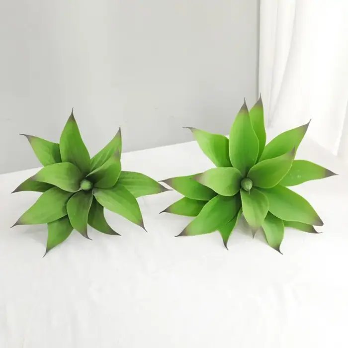Plantes artificielles d'agave tropicales