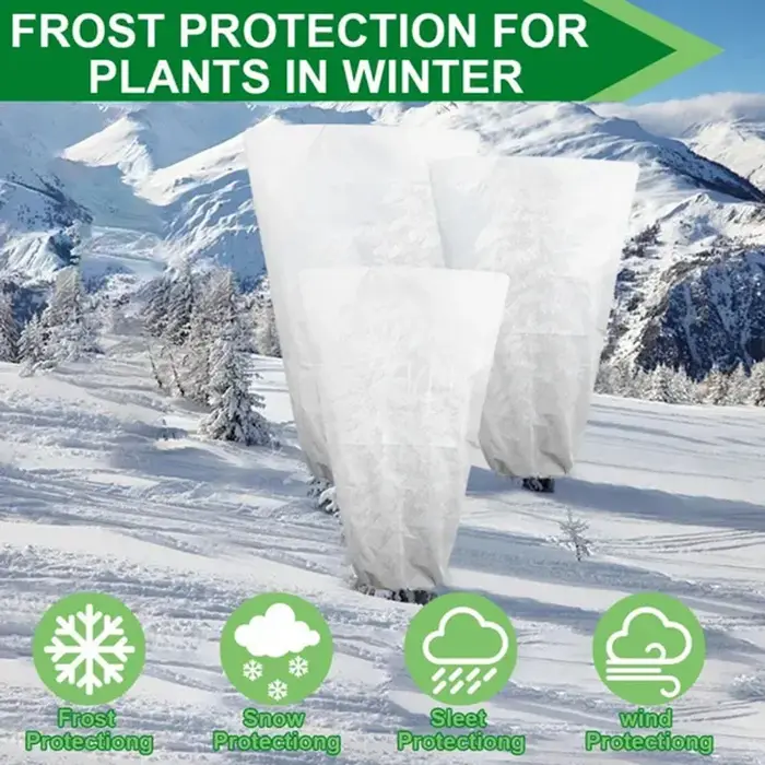 Sac chaud antigel pour plantes d'hiver