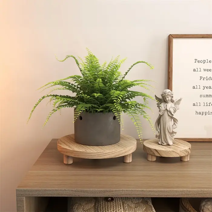 Support de plantes en bois