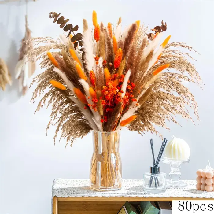 Ensemble de Bouquet de Fleurs Naturelles vaccées
