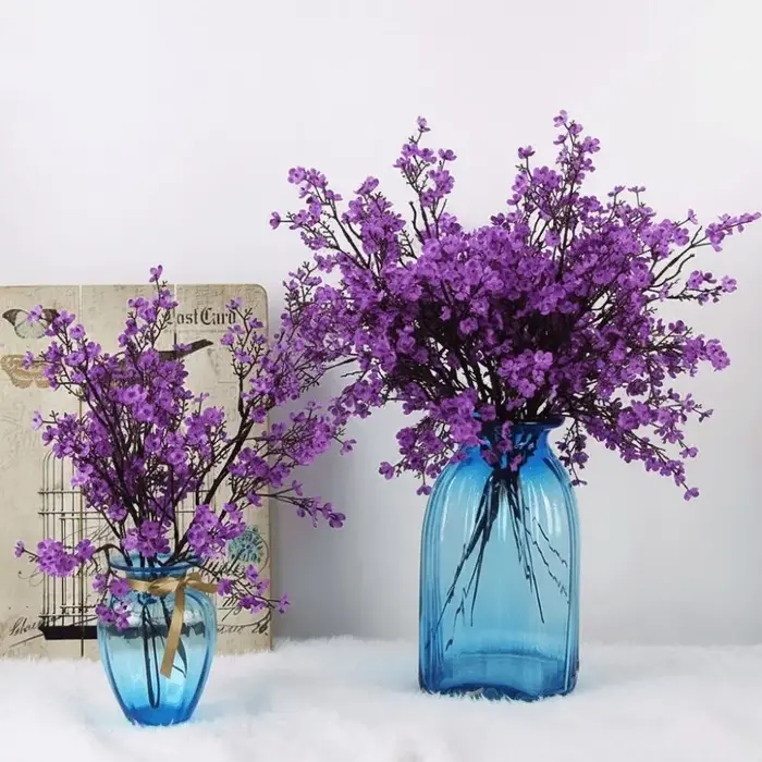 Plantes artificielles, pétales de soie