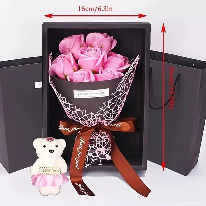 Fleurs artificielles pour la Saint-Valentin
