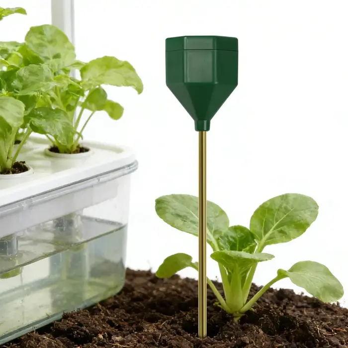 Testeur d'humidité du sol sans batterie, capteur hygromètre pour surveiller l'hydratation des plantes, intérieur/extérieur, jardin, pelouse
