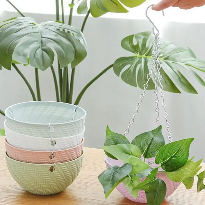 Pot suspendu pour plantes d'intérieur