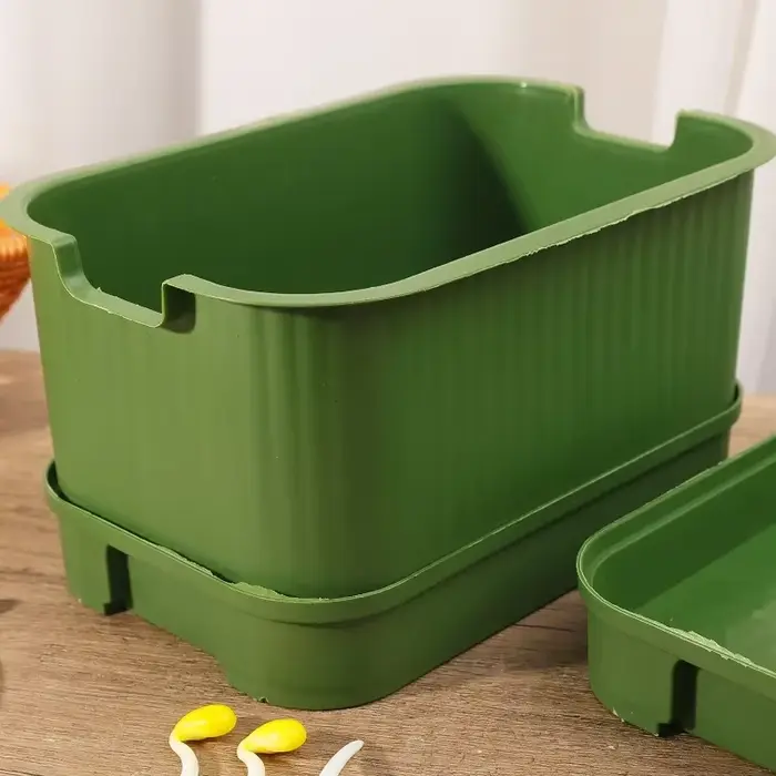 Pot de plantation en plastique pour germination domestique