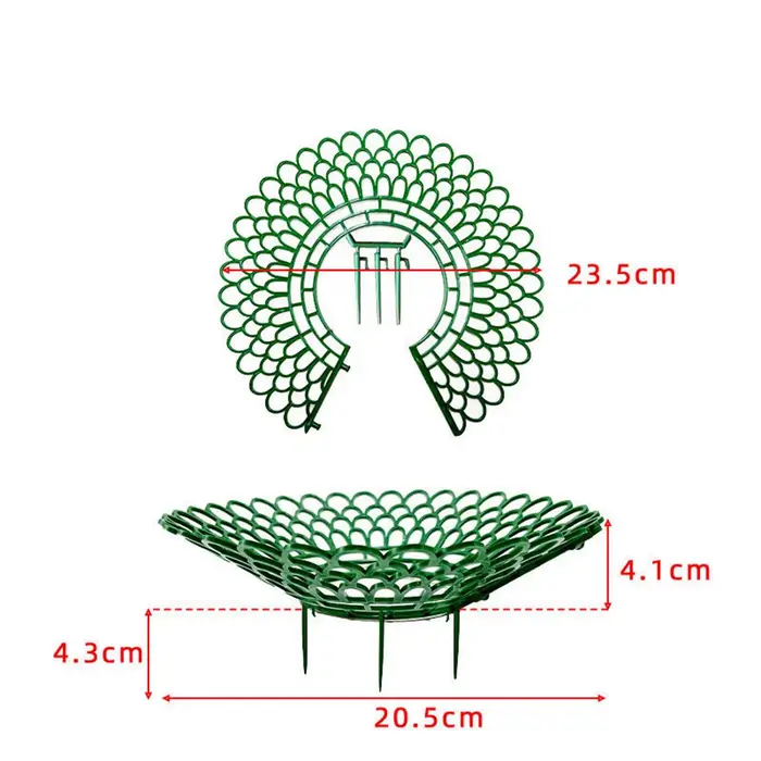 Supports de plantes de fraises à 3 pieds robustes, protection contre la moisissure et la saleté, pro
