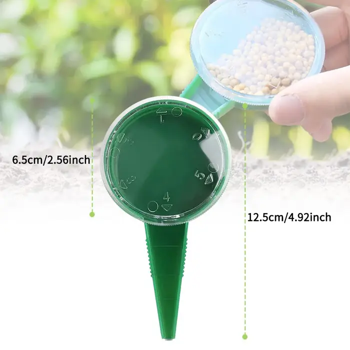 Semoir à graines, fournitures de jardinage, semoir manuel pour fleurs et plantes, pour systèmes hydroponiques, pots en plastique, pots de jardin, jardin domestique