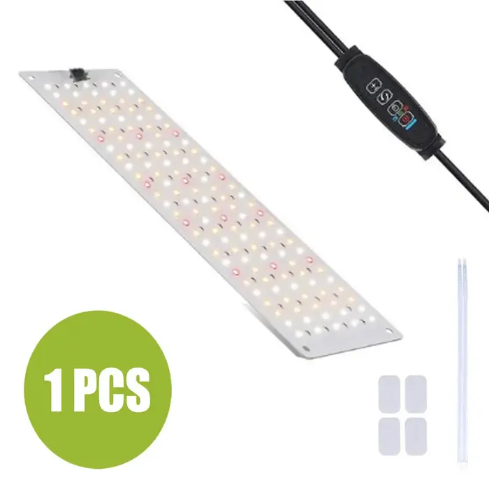 Lampe de culture LED 12V ultra-mince à spectre complet, dimmable avec minuterie, pour plantes d'inté