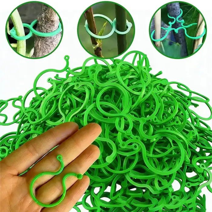 Attaches de jardinage torsadées pour plantes