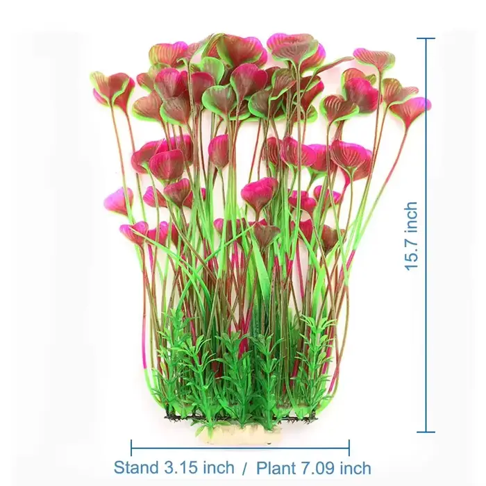 Plantes artificielles pour aquarium de 40 cm
