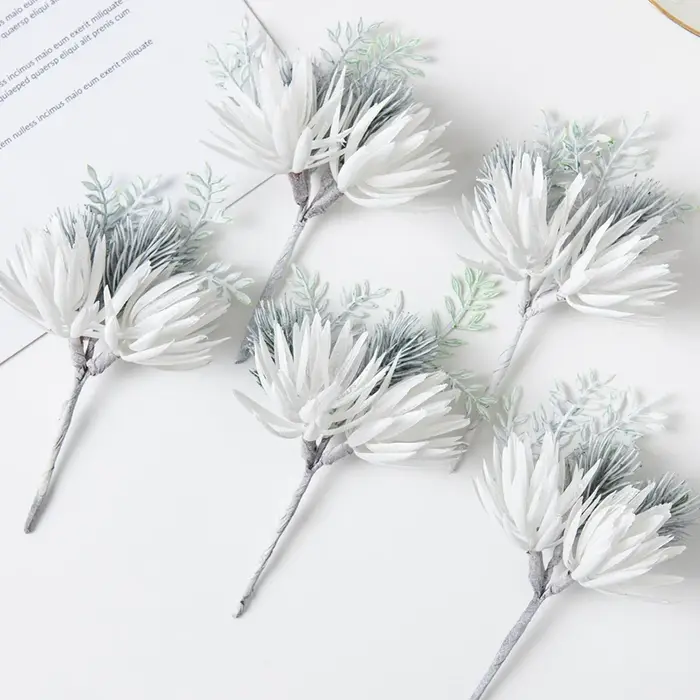 Fleurs artificielles maison chambre arbre de noël mariage cour décoration guirlande accessoires de mariée clairance bricolage cadeaux faux plantes