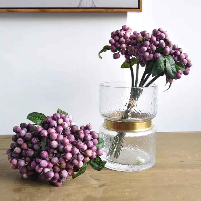 10 pièces de fleurs artificielles en mousse