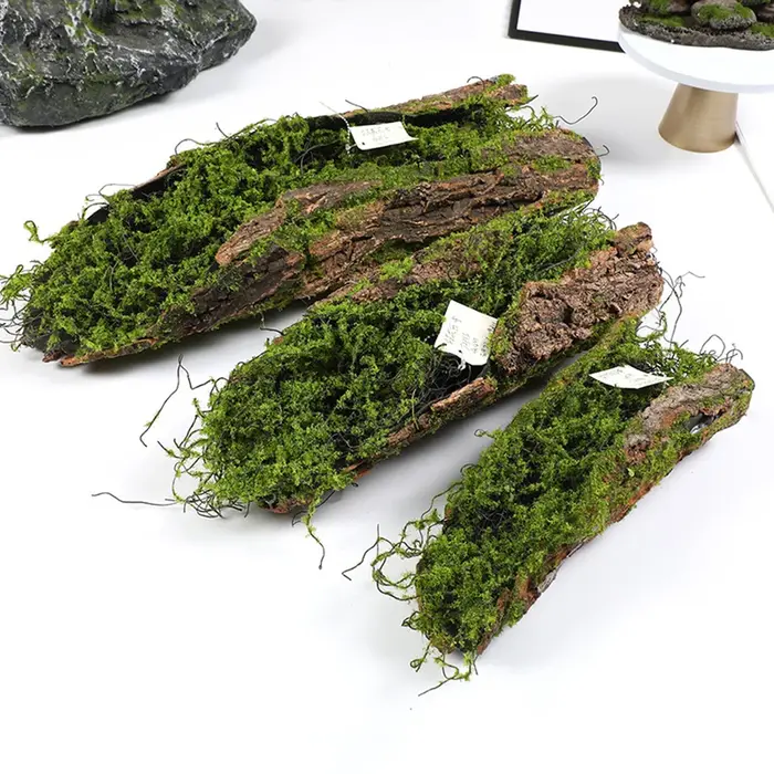1 Imitation écorce mousse plantation blocs