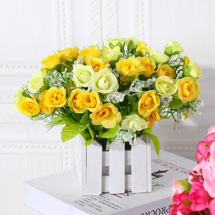 Bouquet de Roses Artificielles