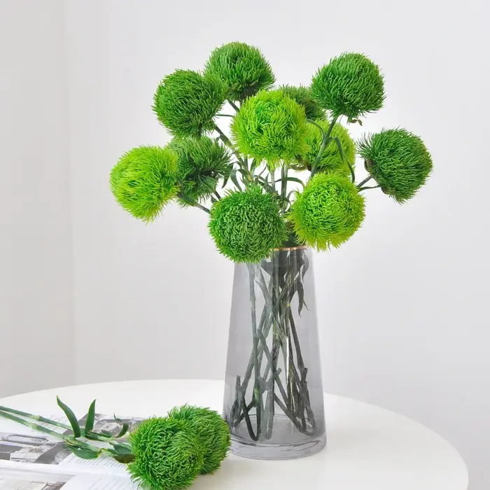 Bouquet de fausses plantes Dianthus en latex