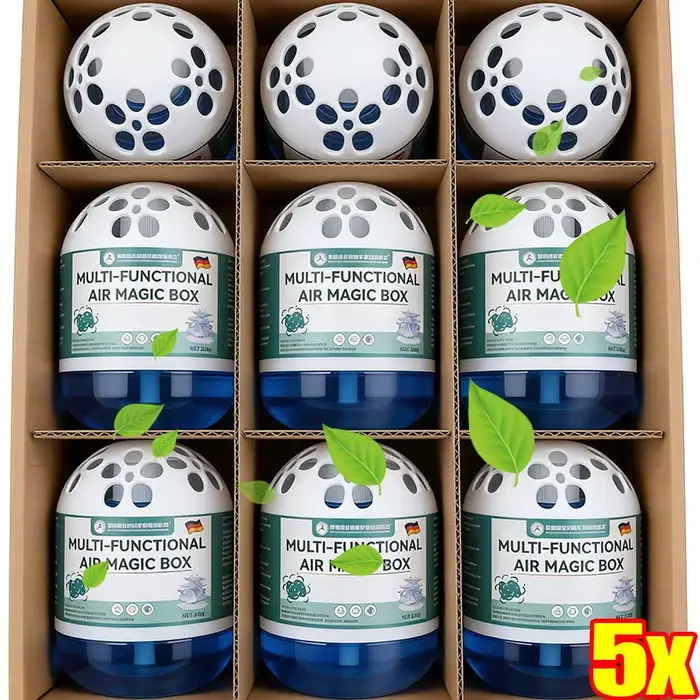 Boîte purificatrice d'air végétale