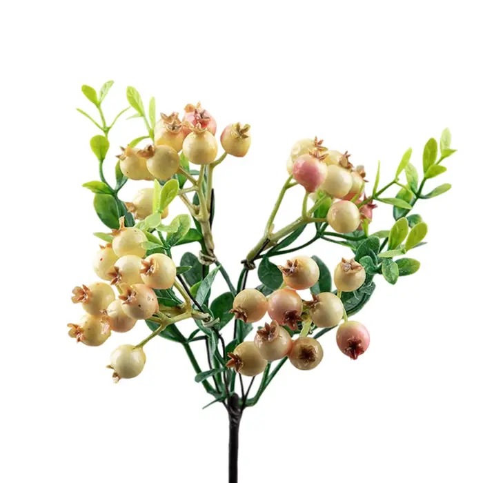Arrangement de fleurs de baies artificielles, fleurs de baies artificielles, décoration de maison, O