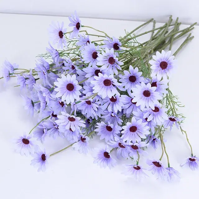 Fleur de simulation de chrysanthème néerlandais, petite fleur de simulation de chrysanthème persan A