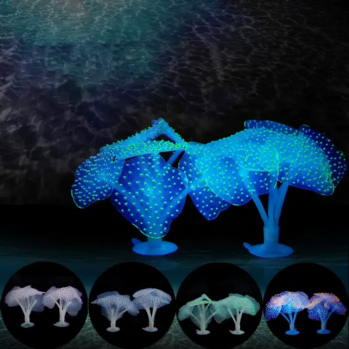 Simulation d'anémone lumineuse