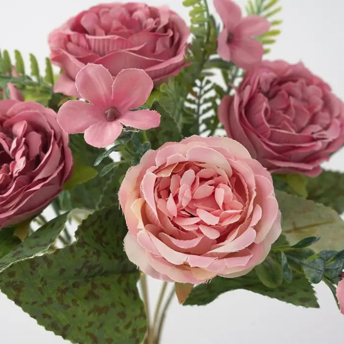 Vases de fleurs artificielles pour la décoration de la maison