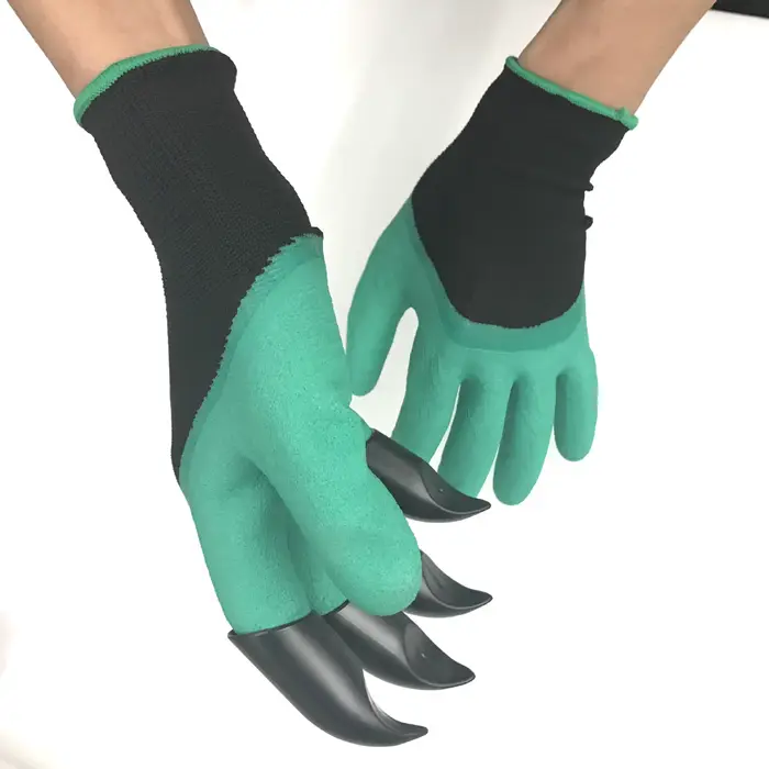 Gants de jardinage à 8 griffes