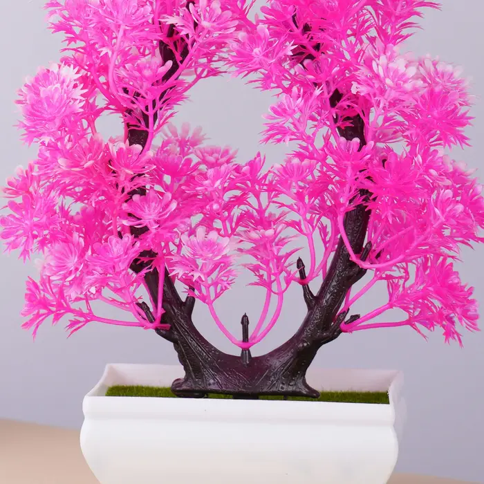 Plantes artificielles bonsaï en pot