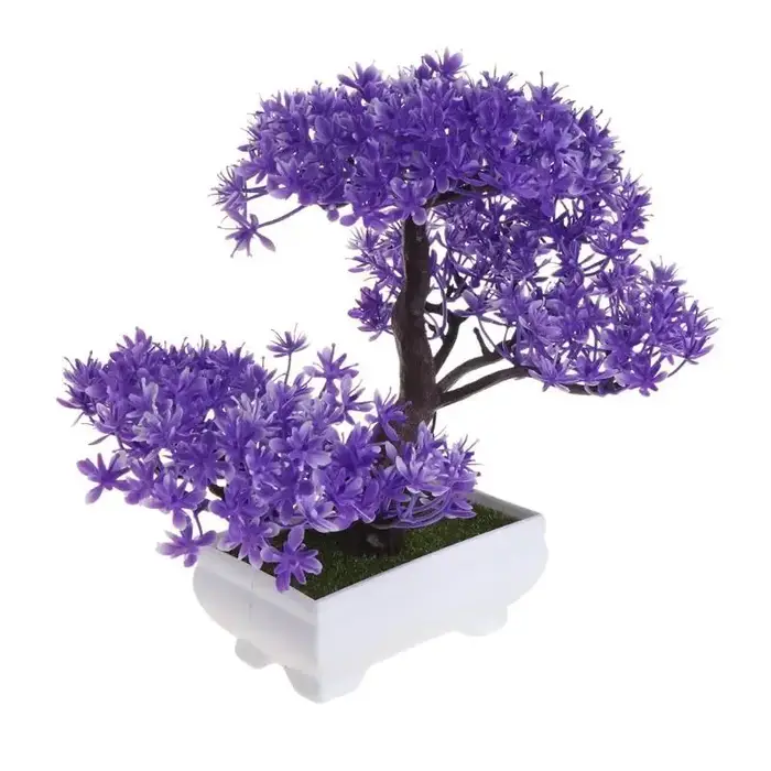Y1UD Festival plante en pot Simulation bonsaï décoratif maison bureau pin cadeau
