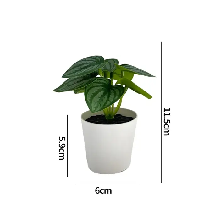 Bonsaï artificiel, plantes artificielles vertes, plantes succulentes simulées, plante en pot, fleur