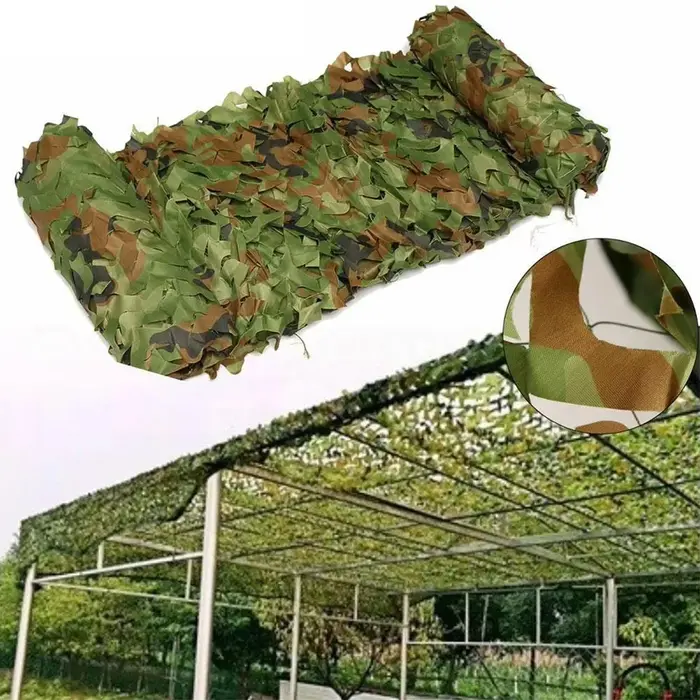 Nouveau désert de jungle de haute qualité blanc multi-tailles 4x5m adapté au filet de camouflage d'a