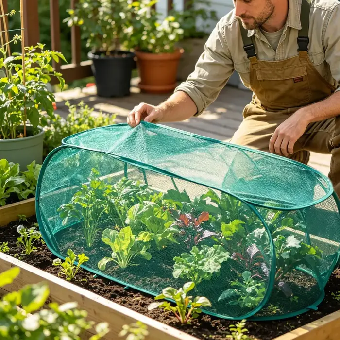 Couvertures pour plantes de jardin