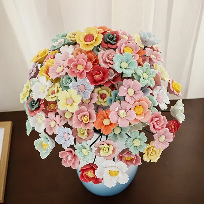 Fleurs en céramique Jingdezhen haute température