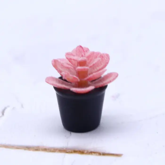 Mini simulation de plante succulente, elfe en pot, jardin d'horticulture, micro paysage, ornements d