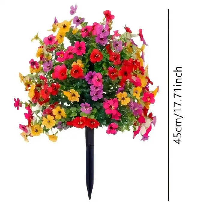 Fleurs artificielles pour l'extérieur