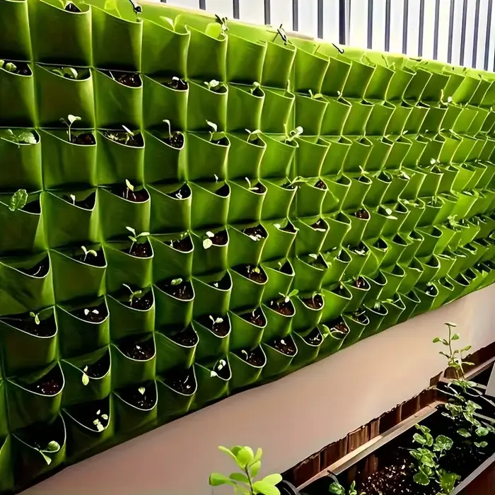 Jardinière de jardin verticale à 18 poches
