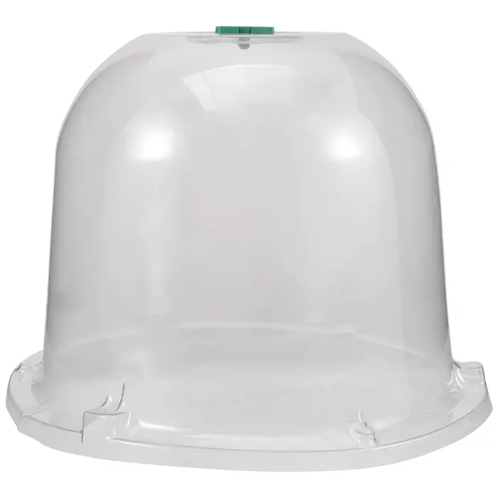 Cloche de jardin en plastique transparente avec ventilation pour protéger les plantes et les légumes contre le gel