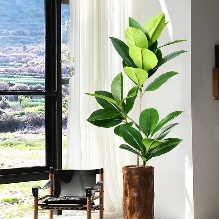 Grand arbre de Ficus artificiel 74-140cm