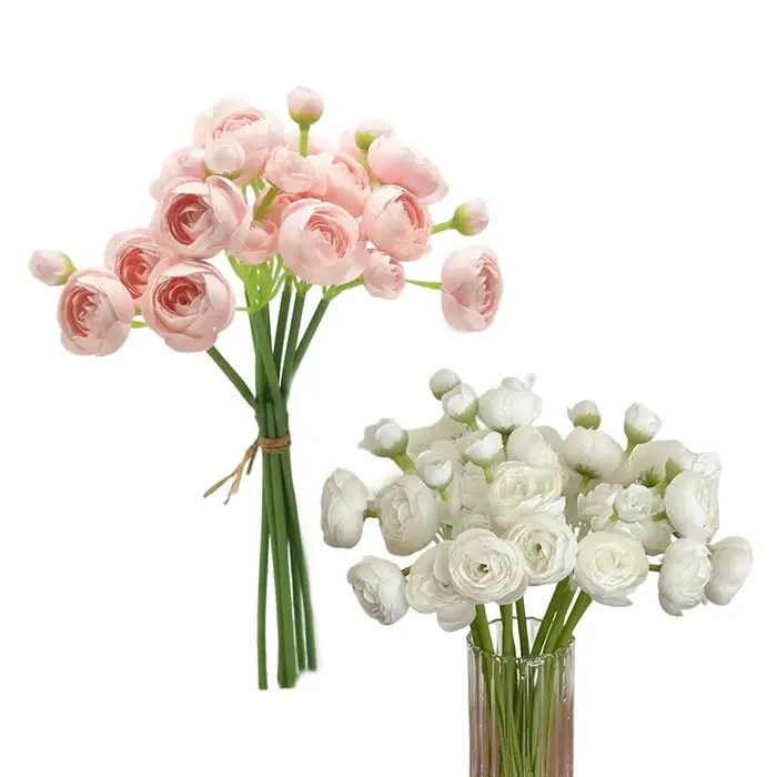 Fleurs artificielles Ranunculus