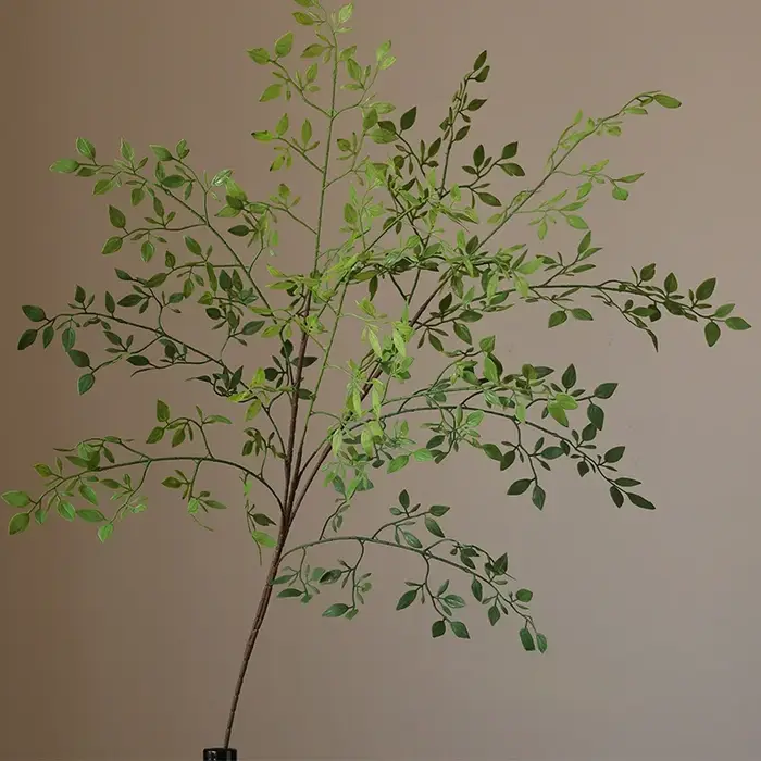 Plantes vertes artificielles Ntalk an bambou, 100cm, décoration de mariage, hôtel, fleurs douces, br