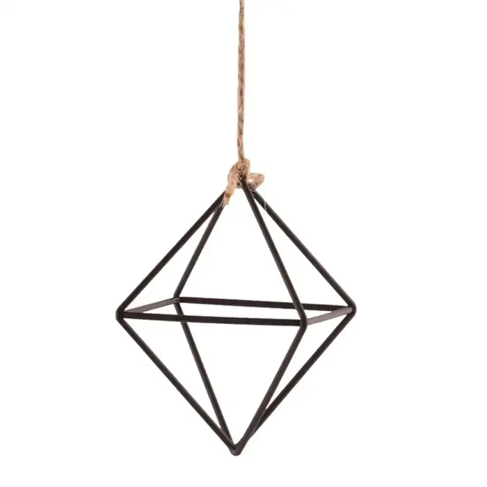 Cintre mural moderne en macramé pour fleurs, support pour plantes à air, idéal pour la décoration in