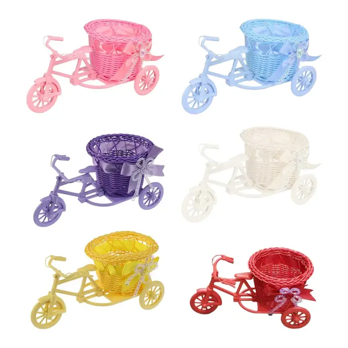 Mir de fleurs artificielles pour vélo
