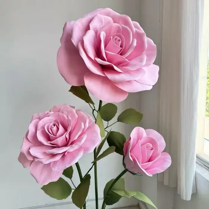 Fleurs artificielles géantes de 190 cm