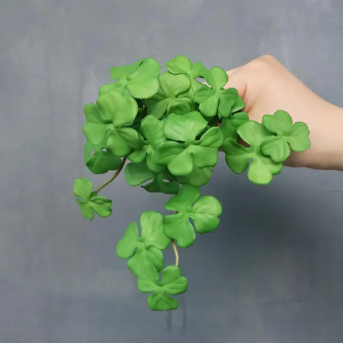 Simulation de plante de trèfle